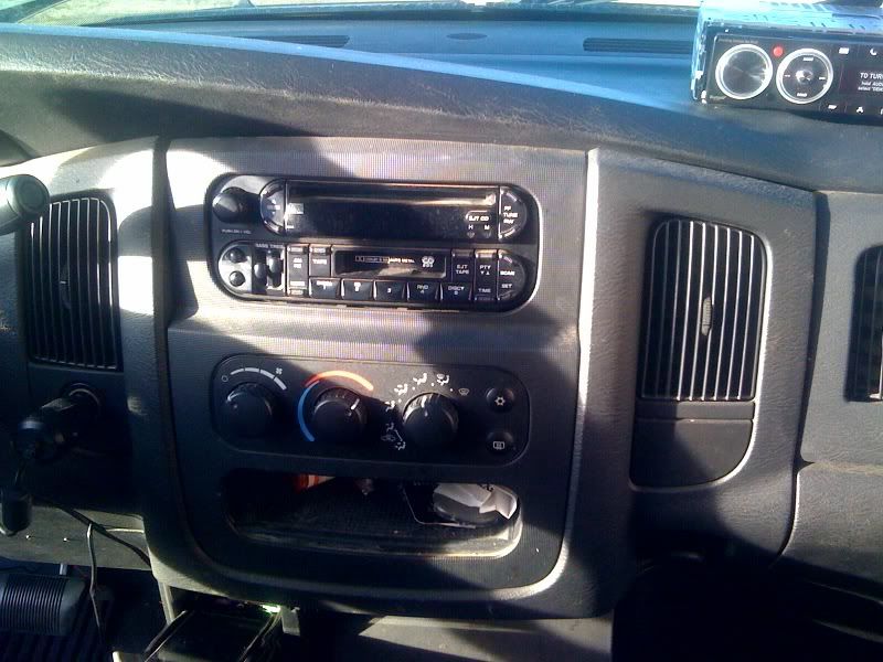 DIY 03 Single Din CD Player Install Cummins Diesel Forum